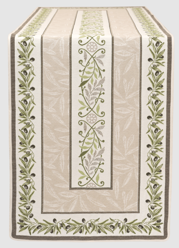 Jacquard Table runner (Auriol. 2 colors)